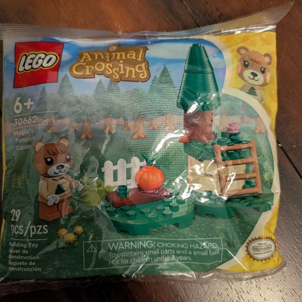 🦋 New LEGO Animal Crossing Maple's Pumpkin Carom Set